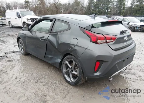 2020 Hyundai Veloster 2.0 z USA, uszkodzony, nr VIN KMHTG6AF4LU023675